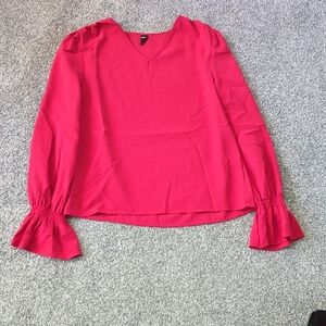 Elegant Red Women's Top